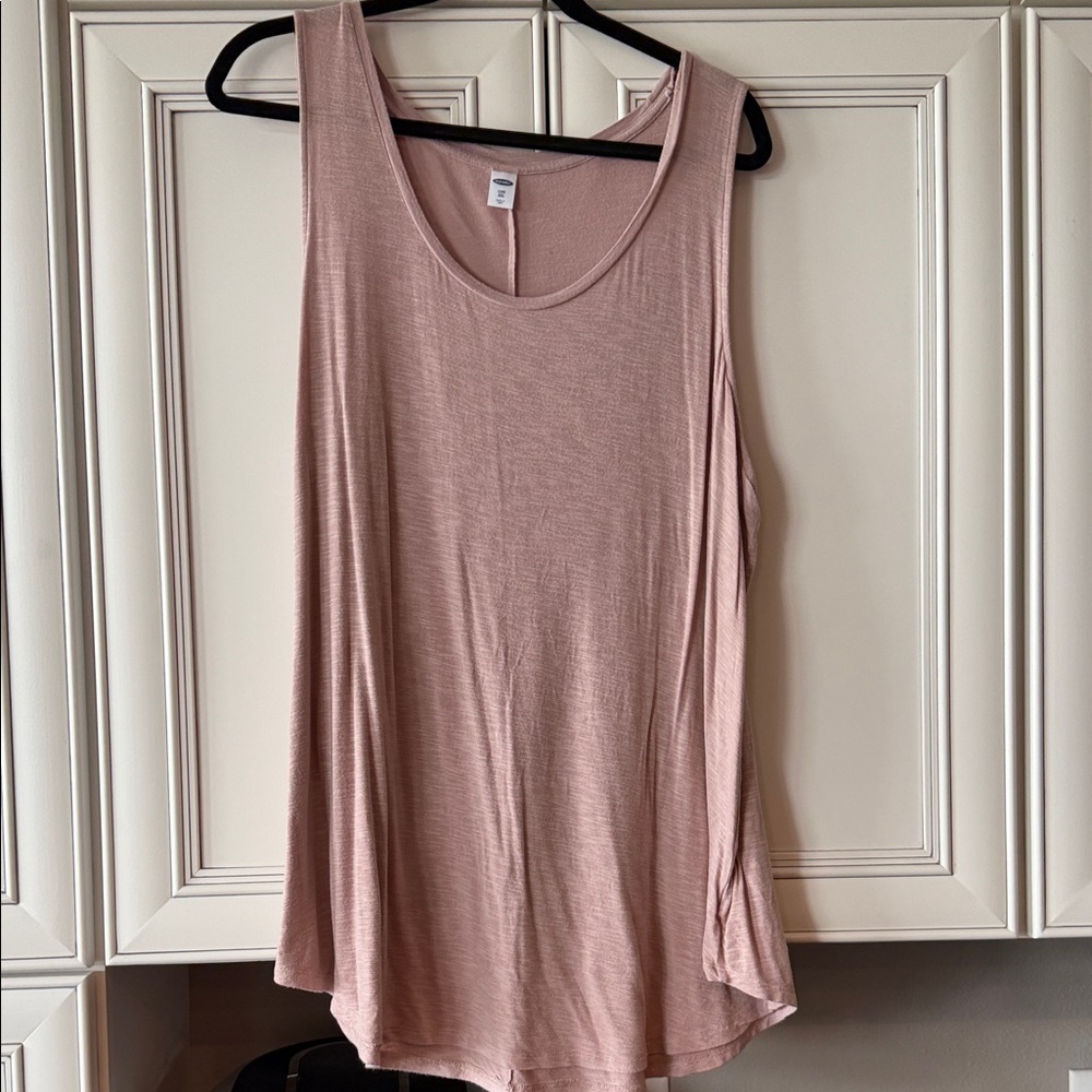 Old Navy Dusty Pink Scoop Neck Tank